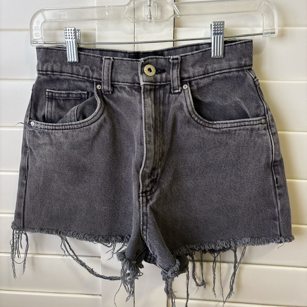 Cotton On Charcoal Jean Shorts